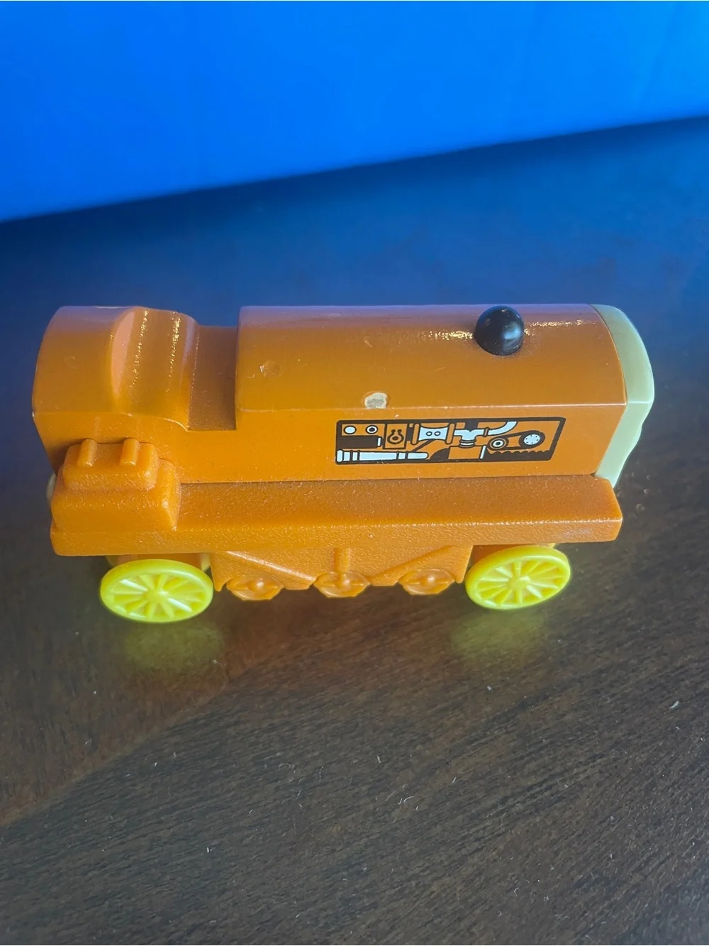 Thomas the Train Terence Tractor Wooden Railway Rare Friends Vintage Orange